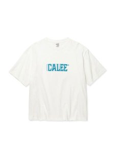 <img class='new_mark_img1' src='https://img.shop-pro.jp/img/new/icons1.gif' style='border:none;display:inline;margin:0px;padding:0px;width:auto;' /> CALEE  DROP SHOULDER CALEE BLUR LOGO TEE ( ɥåץ S/S T ) White