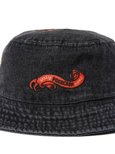 PORKCHOP GARAGE SUPPLY 】×【 MASSES 】 HAT-DENIM P ( デニム