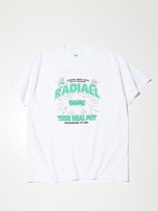 <img class='new_mark_img1' src='https://img.shop-pro.jp/img/new/icons1.gif' style='border:none;display:inline;margin:0px;padding:0px;width:auto;' /> RADIALL  TRUE DEAL POT - CREW NECK T-SHIRT S/S ( S/S ץ T ) White