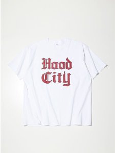 <img class='new_mark_img1' src='https://img.shop-pro.jp/img/new/icons43.gif' style='border:none;display:inline;margin:0px;padding:0px;width:auto;' /> RADIALL  HOOD CITY - CREW NECK T-SHIRT S/S ( S/S ץ T ) White
