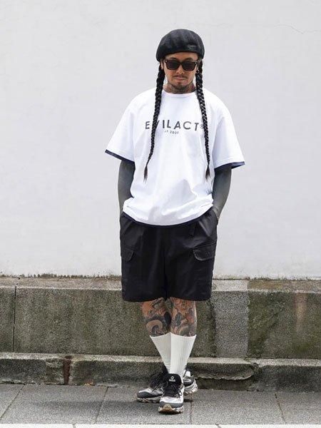 EVILACT 】 BDU SHORTS ( カーゴタイプ ショートパンツ ) Black