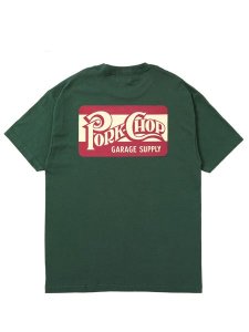 <img class='new_mark_img1' src='https://img.shop-pro.jp/img/new/icons43.gif' style='border:none;display:inline;margin:0px;padding:0px;width:auto;' /> PORKCHOP GARAGE SUPPLY  SQUARE LOGO TEE ( S/S ץ T ) Forest Green