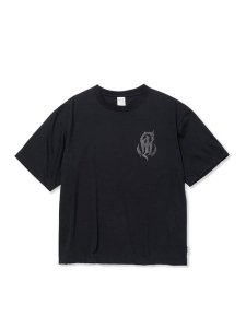 <img class='new_mark_img1' src='https://img.shop-pro.jp/img/new/icons1.gif' style='border:none;display:inline;margin:0px;padding:0px;width:auto;' /> CALEE  MULTI FUNCTION DROP SHOULDER LOGO TEE ( ɥåץ S/S T ) Black