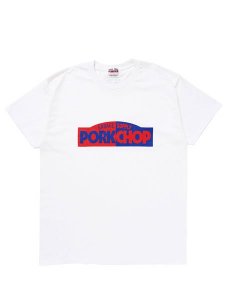 <img class='new_mark_img1' src='https://img.shop-pro.jp/img/new/icons1.gif' style='border:none;display:inline;margin:0px;padding:0px;width:auto;' /> PORKCHOP GARAGE SUPPLY  24 BLOCK LOGO TEE ( S/S ץ T ) White
