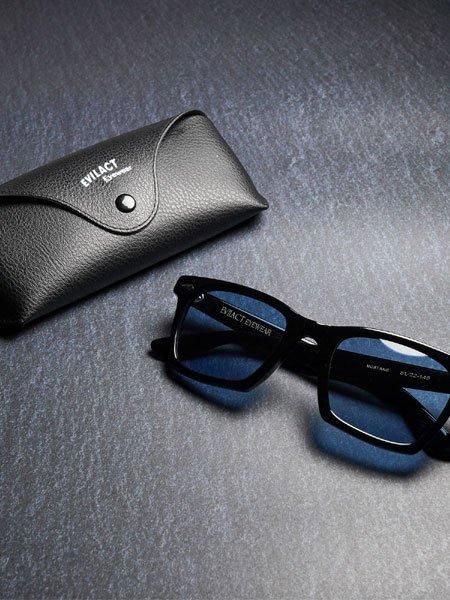 Evilact ブラックウェリントンサングラス Evilact ブラックウェリントンサングラス イーブルアクト アイ