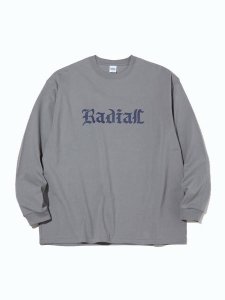 <img class='new_mark_img1' src='https://img.shop-pro.jp/img/new/icons43.gif' style='border:none;display:inline;margin:0px;padding:0px;width:auto;' /> RADIALL  HOT BOX - CREW NECK T-SHIRT L/S ( L/S ץ T ) Steal Gray