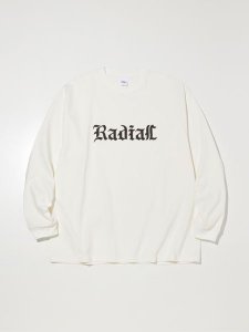 <img class='new_mark_img1' src='https://img.shop-pro.jp/img/new/icons1.gif' style='border:none;display:inline;margin:0px;padding:0px;width:auto;' /> RADIALL  HOT BOX - CREW NECK T-SHIRT L/S ( L/S ץ T ) White