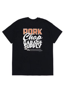 <img class='new_mark_img1' src='https://img.shop-pro.jp/img/new/icons1.gif' style='border:none;display:inline;margin:0px;padding:0px;width:auto;' /> PORKCHOP GARAGE SUPPLY  MASA SCULP TEE B ( S/S ץ T ) Black