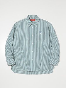 <img class='new_mark_img1' src='https://img.shop-pro.jp/img/new/icons1.gif' style='border:none;display:inline;margin:0px;padding:0px;width:auto;' /> RADIALL  WHEELS - REGULAR COLLARED SHIRT L/S ( L/S ȥ饤   ) Green