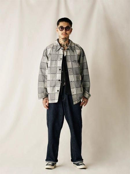 CALEE ジャケット　XXL CALEE - × NEWERA®︎ CALEE LOGO OVERSIZED PIPING TRACK JACKET