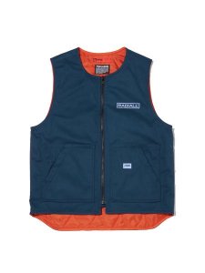 <img class='new_mark_img1' src='https://img.shop-pro.jp/img/new/icons1.gif' style='border:none;display:inline;margin:0px;padding:0px;width:auto;' /> RADIALL  CNQ RIVERSIDE - ZIP UP VEST  (  å  ٥ ) Navy