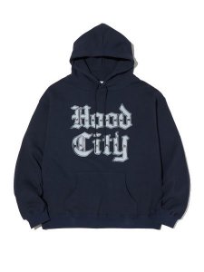 <img class='new_mark_img1' src='https://img.shop-pro.jp/img/new/icons1.gif' style='border:none;display:inline;margin:0px;padding:0px;width:auto;' /> RADIALL  CHROME CITY - HOODIE SWEATSHIRT L/S ( ץ륪С ѡ ) Navy