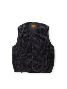 <img class='new_mark_img1' src='https://img.shop-pro.jp/img/new/icons1.gif' style='border:none;display:inline;margin:0px;padding:0px;width:auto;' /> CALEE  NYLON RIP FLEECE WAIST COAT SNAKE PATTERN ( ե꡼ ٥ ) BlackCharcoal