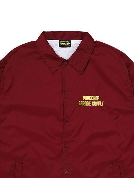 PORKCHOP ナイロンジャケット バーガンディ PORKCHOP ナイロンジャケット Mサイズ バーガンディ
