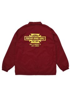 <img class='new_mark_img1' src='https://img.shop-pro.jp/img/new/icons1.gif' style='border:none;display:inline;margin:0px;padding:0px;width:auto;' /> PORKCHOP GARAGE SUPPLY  BAR&SHIELD COACH JKT ( 㥱å ) Burgundy