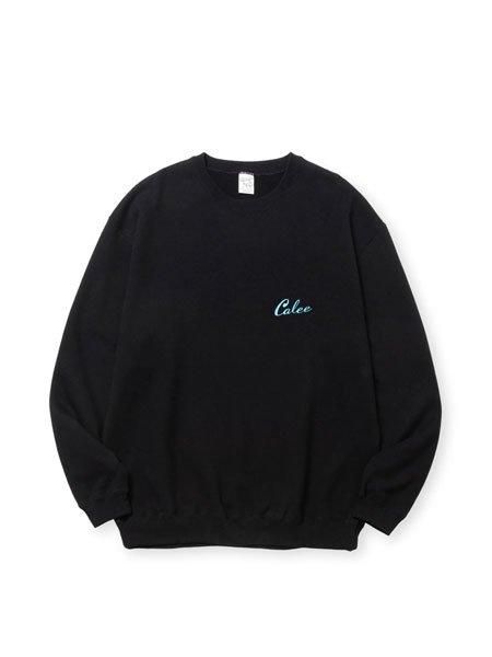 トップス CALEE SYNDICATE RETRO GIRL CREW NECK SW SYNDICATE RETRO GIRL CREW NECK SW ＜NATURALLY PAINT DESIGN