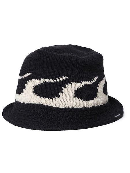EVILACT 「FLAMES CRUSHER HAT」 クラッシャーハットEVILACT