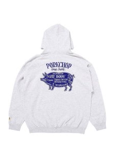 <img class='new_mark_img1' src='https://img.shop-pro.jp/img/new/icons1.gif' style='border:none;display:inline;margin:0px;padding:0px;width:auto;' /> PORKCHOP GARAGE SUPPLY  PORK BACK HOODIE ( ץ륪С ѡ ) AshNavy