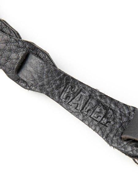 CALEE 】 CHAIN LEATHER WRIST STRAP ( レザー リスト