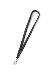 <img class='new_mark_img1' src='https://img.shop-pro.jp/img/new/icons43.gif' style='border:none;display:inline;margin:0px;padding:0px;width:auto;' /> CALEE  CHAIN LEATHER NECK STRAP ( 쥶 ͥå ȥå ) Black