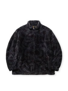 <img class='new_mark_img1' src='https://img.shop-pro.jp/img/new/icons1.gif' style='border:none;display:inline;margin:0px;padding:0px;width:auto;' /> CALEE  NYLON RIP FLEECE TRACK TYPE JACKET SNAKE PATTERN ( ɥ顼 ե꡼ 㥱å ) BlackCharcoal