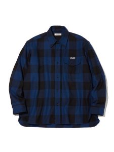 <img class='new_mark_img1' src='https://img.shop-pro.jp/img/new/icons1.gif' style='border:none;display:inline;margin:0px;padding:0px;width:auto;' /> RADIALL  TAILGATE - REGULAR COLLARED SHIRT L/S ( L/S å  ) Navy