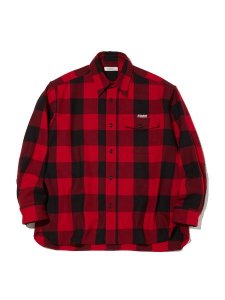 <img class='new_mark_img1' src='https://img.shop-pro.jp/img/new/icons1.gif' style='border:none;display:inline;margin:0px;padding:0px;width:auto;' /> RADIALL  TAILGATE - REGULAR COLLARED SHIRT L/S ( L/S å  ) Red