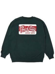 <img class='new_mark_img1' src='https://img.shop-pro.jp/img/new/icons1.gif' style='border:none;display:inline;margin:0px;padding:0px;width:auto;' /> PORKCHOP GARAGE SUPPLY  SQUARE LOGO SWEAT ( 롼ͥå å ) Green