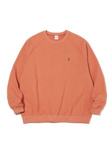 <img class='new_mark_img1' src='https://img.shop-pro.jp/img/new/icons43.gif' style='border:none;display:inline;margin:0px;padding:0px;width:auto;' /> RADIALL  CHARMS - CREW NECK SWEATSHIRT L/S ( 롼ͥå å ) Desert Orange