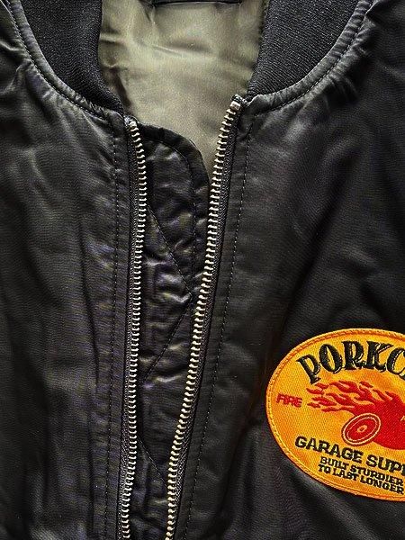 PORKCHOP GARAGE SUPPLY 】 FIRE UP MA-1 JACKET ( MA-1