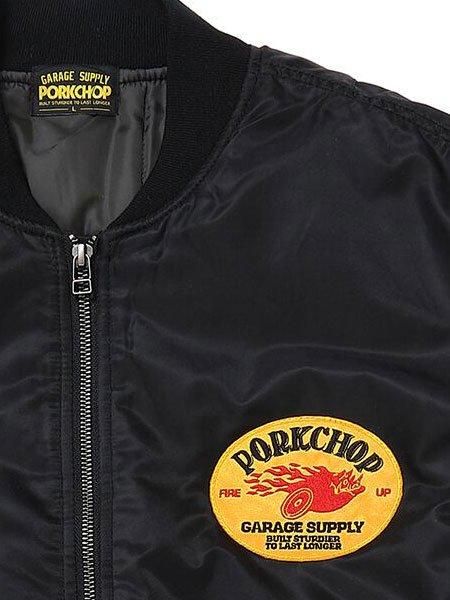 PORKCHOP GARAGE SUPPLY 】 FIRE UP MA-1 JACKET ( MA-1