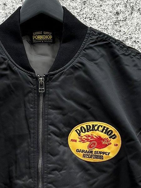 PORKCHOP GARAGE SUPPLY 】 FIRE UP MA-1 JACKET ( MA-1