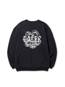 <img class='new_mark_img1' src='https://img.shop-pro.jp/img/new/icons1.gif' style='border:none;display:inline;margin:0px;padding:0px;width:auto;' /> CALEE  CALEE SNAKE LOGO CREW NECK SW ( 롼ͥå å ) Black