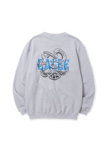 <img class='new_mark_img1' src='https://img.shop-pro.jp/img/new/icons1.gif' style='border:none;display:inline;margin:0px;padding:0px;width:auto;' /> CALEE  CALEE SNAKE LOGO CREW NECK SW ( 롼ͥå å ) Gray