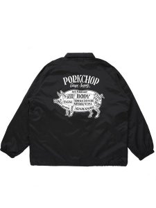 <img class='new_mark_img1' src='https://img.shop-pro.jp/img/new/icons1.gif' style='border:none;display:inline;margin:0px;padding:0px;width:auto;' /> PORKCHOP GARAGE SUPPLY  BOA COACH JKT 24 ( ܥ  㥱å ) Black