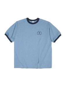 <img class='new_mark_img1' src='https://img.shop-pro.jp/img/new/icons1.gif' style='border:none;display:inline;margin:0px;padding:0px;width:auto;' /> RADIALL  BUNNY D - CREW NECK T-SHIRT S/S ( S/S 󥬡 T ) Saxe Blue