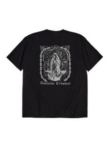 <img class='new_mark_img1' src='https://img.shop-pro.jp/img/new/icons1.gif' style='border:none;display:inline;margin:0px;padding:0px;width:auto;' /> RADIALL  CRADLE - CREW NECK T-SHIRT S/S ( S/S ץ T ) Black
