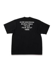 <img class='new_mark_img1' src='https://img.shop-pro.jp/img/new/icons1.gif' style='border:none;display:inline;margin:0px;padding:0px;width:auto;' /> HIDE AND SEEK  Typewritter S/S Tee (  ӥå륨å S/S ץ T ) Black