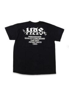 <img class='new_mark_img1' src='https://img.shop-pro.jp/img/new/icons1.gif' style='border:none;display:inline;margin:0px;padding:0px;width:auto;' /> HIDE AND SEEK  N.L.U. S/S Tee ( S/S ץ T ) Black