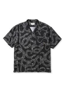 CALEE 】 R/P ALLOVER SNAKE PATTERN SH ＜EXCLUSIVE＞ ( S/S