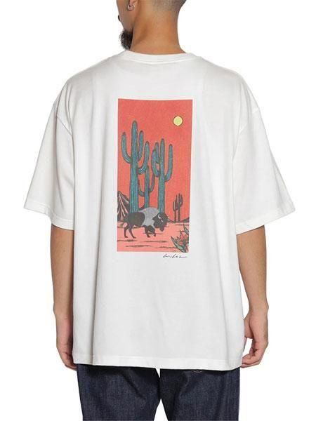 × MIHO MURAKAMI DROP SHOULDER PRINT TEE CALEE 】×【 MIHO MURAKAMI 】 DROP SHOULDER PRINT TEE ( 村上