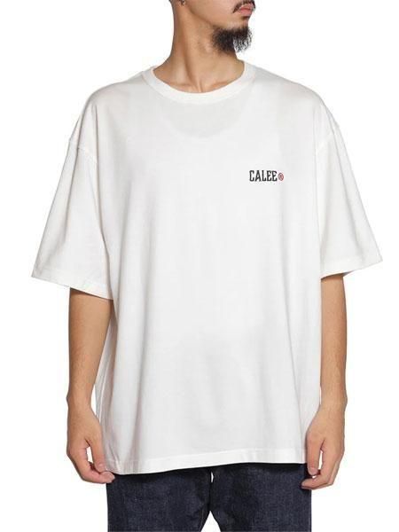 CALEE 】×【 MIHO MURAKAMI 】 DROP SHOULDER PRINT TEE ( 村上