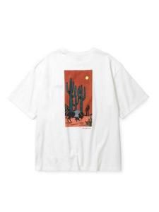 <img class='new_mark_img1' src='https://img.shop-pro.jp/img/new/icons1.gif' style='border:none;display:inline;margin:0px;padding:0px;width:auto;' /> CALEE ۡߡ MIHO MURAKAMI  DROP SHOULDER PRINT TEE ( ¼ ɥåץ S/S ץ T ) White A