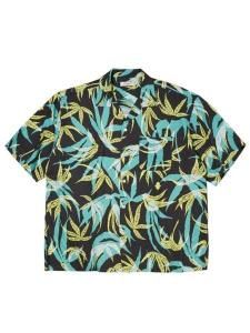 <img class='new_mark_img1' src='https://img.shop-pro.jp/img/new/icons1.gif' style='border:none;display:inline;margin:0px;padding:0px;width:auto;' /> RADIALL  INTO THE FUTURE - OPEN COLLARED SHIRT S/S ( S/S 졼   ) Black