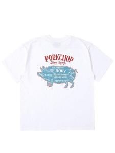 <img class='new_mark_img1' src='https://img.shop-pro.jp/img/new/icons43.gif' style='border:none;display:inline;margin:0px;padding:0px;width:auto;' /> PORKCHOP GARAGE SUPPLY  PORK BACK TEE ( 磻ɥ륨å ץ T ) White