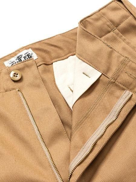 パンツ CALEE T/C TWILL CHIN PANTS CALEE 】 T/C TWILL CHINO TROUSERS ＜REGULAR＞ ( ストレート