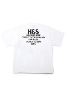 <img class='new_mark_img1' src='https://img.shop-pro.jp/img/new/icons1.gif' style='border:none;display:inline;margin:0px;padding:0px;width:auto;' /> HIDE AND SEEK  H&S Logo S/S Tee (  ӥå륨å S/S ץ T ) White