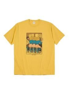 <img class='new_mark_img1' src='https://img.shop-pro.jp/img/new/icons1.gif' style='border:none;display:inline;margin:0px;padding:0px;width:auto;' /> RADIALL  LOVE BEER - CREW NECK T-SHIRT S/S ( S/S ץ T ) Yellow