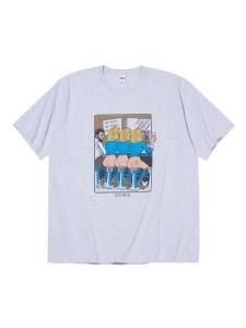 <img class='new_mark_img1' src='https://img.shop-pro.jp/img/new/icons1.gif' style='border:none;display:inline;margin:0px;padding:0px;width:auto;' /> RADIALL  LOVE BEER - CREW NECK T-SHIRT S/S ( S/S ץ T ) Ash Gray