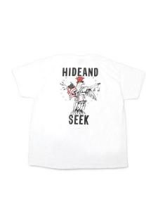 <img class='new_mark_img1' src='https://img.shop-pro.jp/img/new/icons1.gif' style='border:none;display:inline;margin:0px;padding:0px;width:auto;' /> HIDE AND SEEK  30th S/S Tee ( S/S ץ T ) White